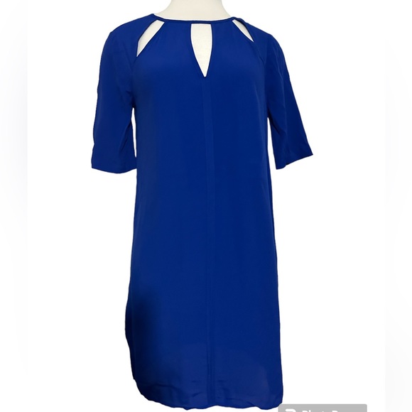 BCBGMAXAZRIA Rosetta Royalblue Dress Size S - Picture 3 of 7